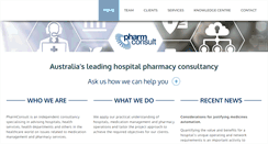 Desktop Screenshot of pharmconsult.com.au